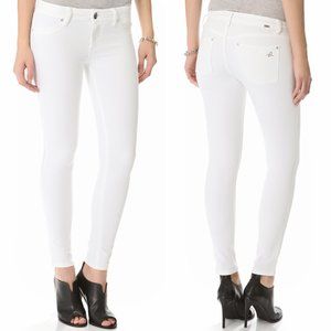 DL1961 White Denim Emma Skinny Legging Jeans